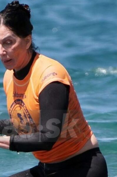Paparazzi captured Cher, 76, with no makeup and in a wet blouse on vacation