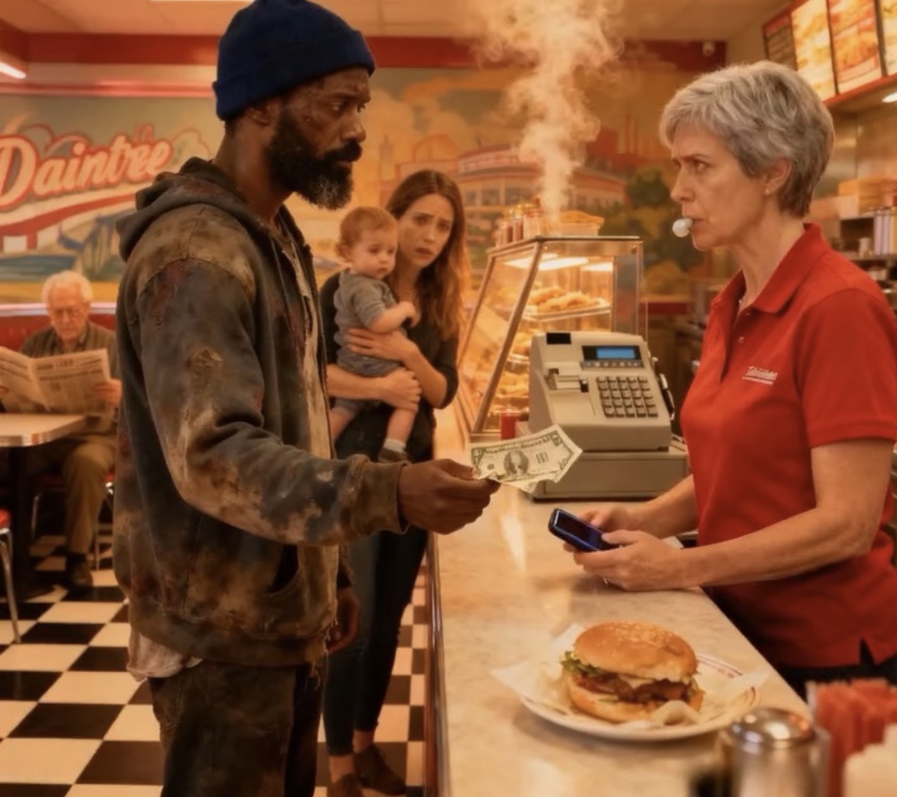 Diner Owner Visits in Disguise and Learns What His Cashiers Really Think of Him