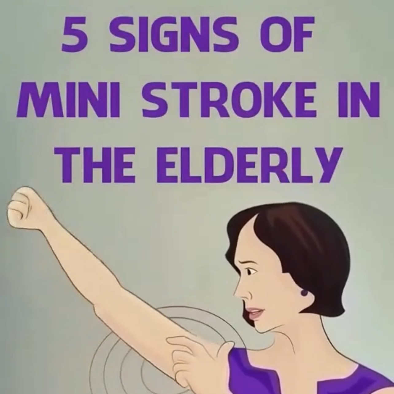 7 Signs of Mini Stroke in The Elderly