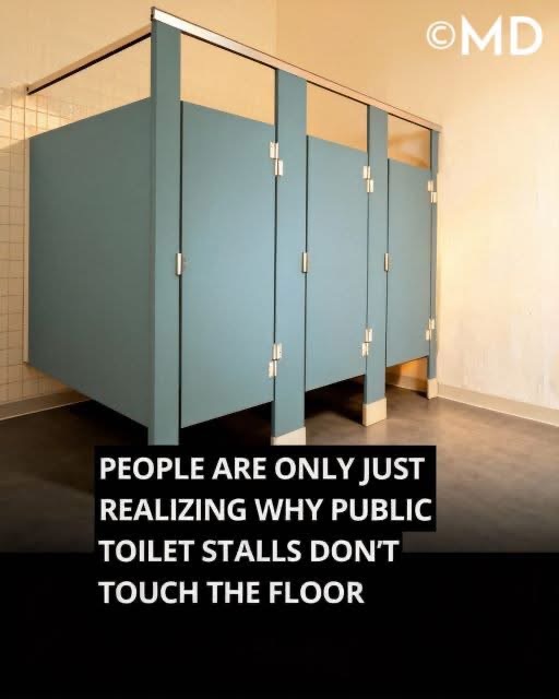 The Practical Purpose Behind Gaps at the Bottom of Restroom Doors