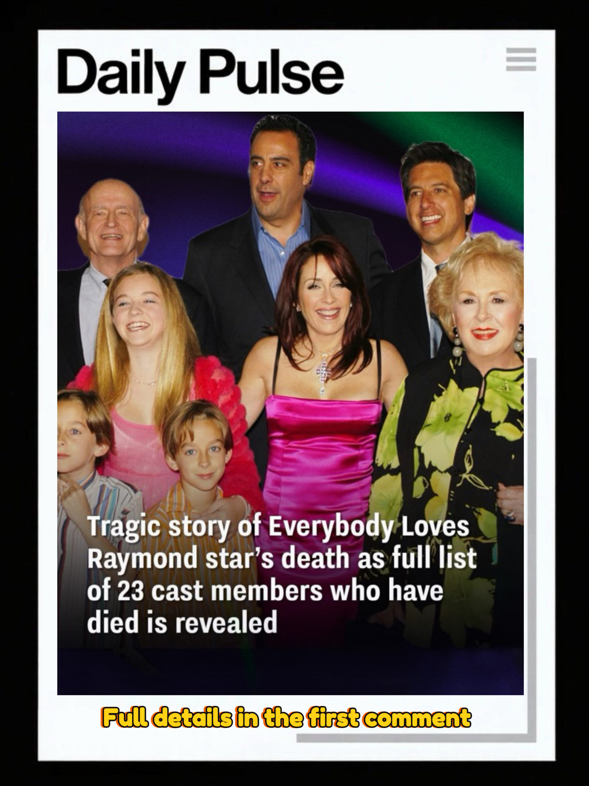 Tragic story of Everybody Loves Raymond star’s death as full list of 23 cast members who have died is revealed