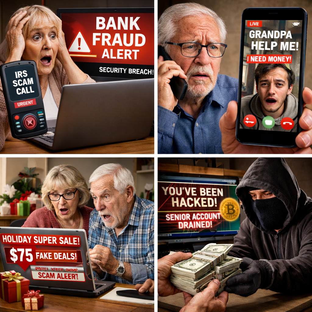 America’s Seniors on Edge: A New Wave of Scams Is Draining Life Savings at an Alarming Rate