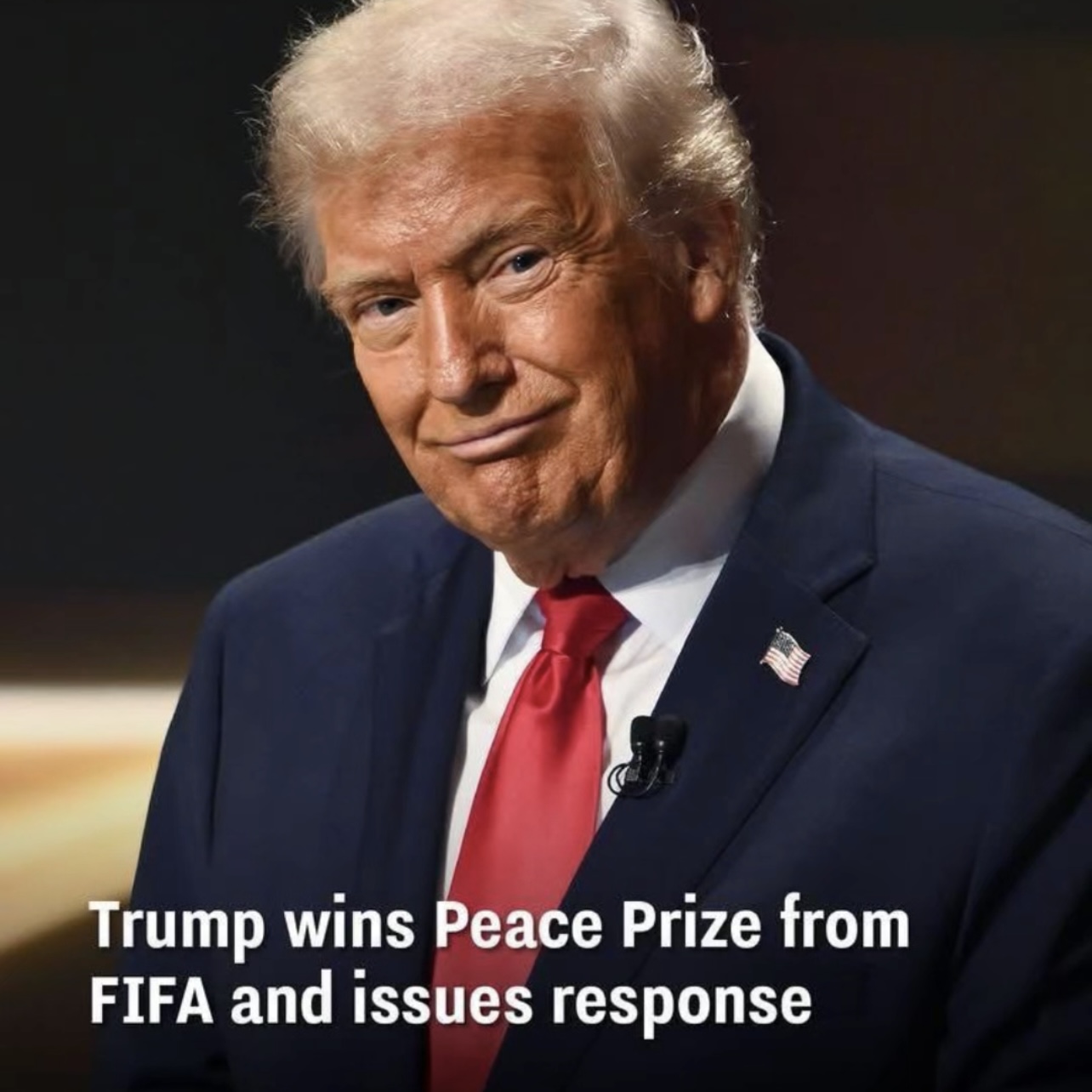 Donald Trump Wins Inaugural FIFA Peace Prize — Here’s His Response