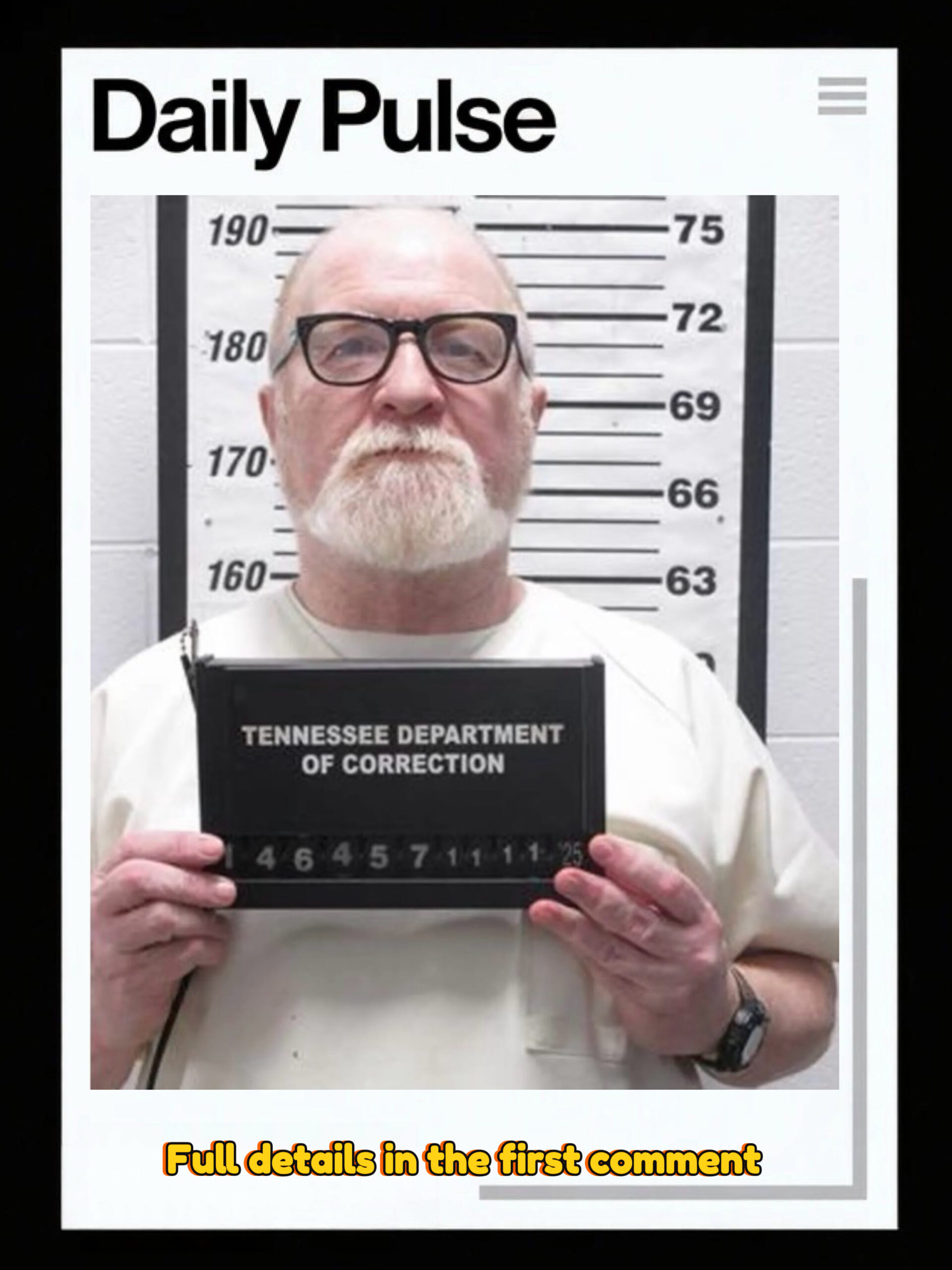 Heartbreaking! An inmate was executed today in Tennessee – Why did the state wait 37 years to take his life?