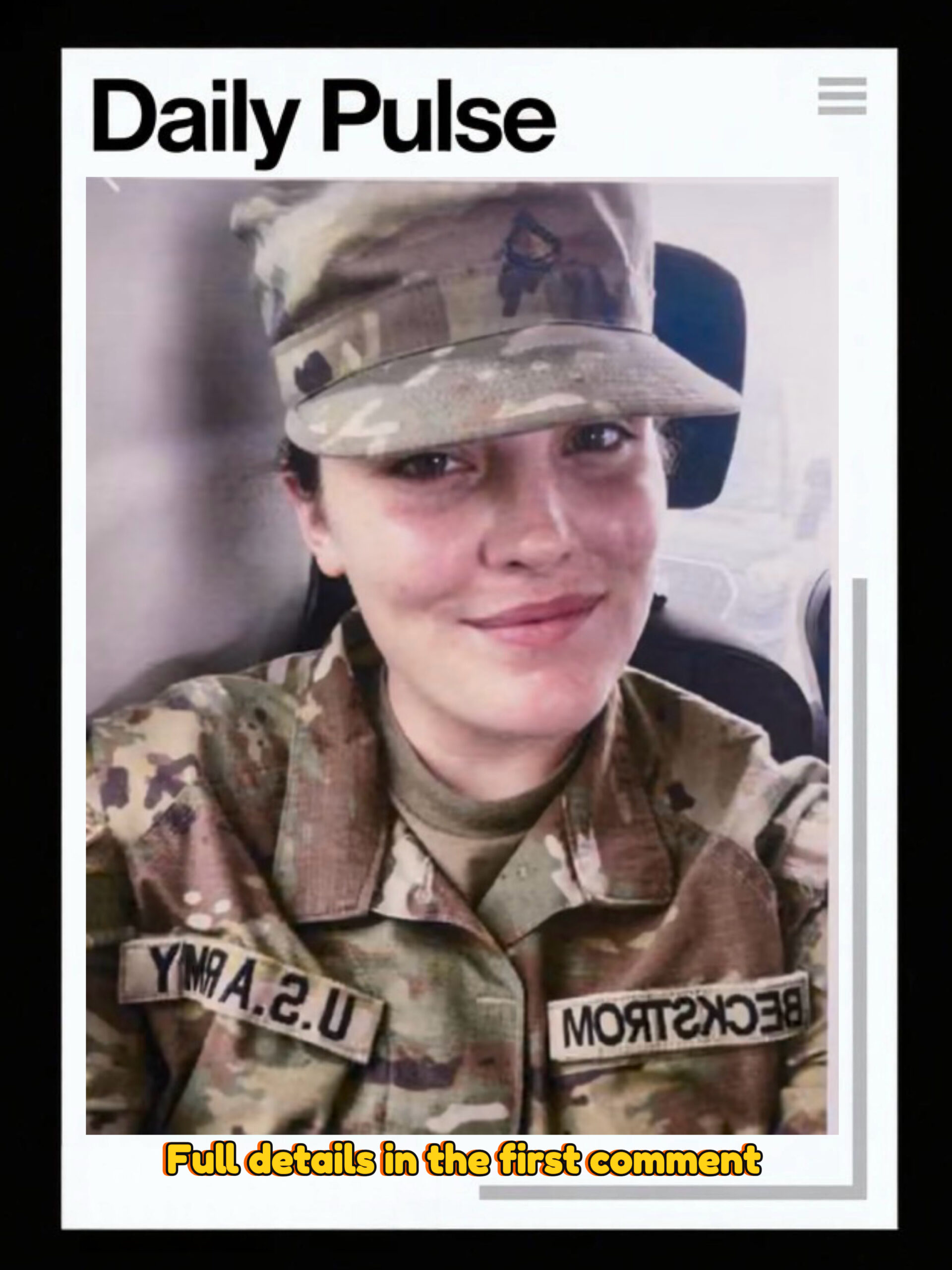 Tragedy in Washington D.C.: National Guard Soldier Killed in Ambush