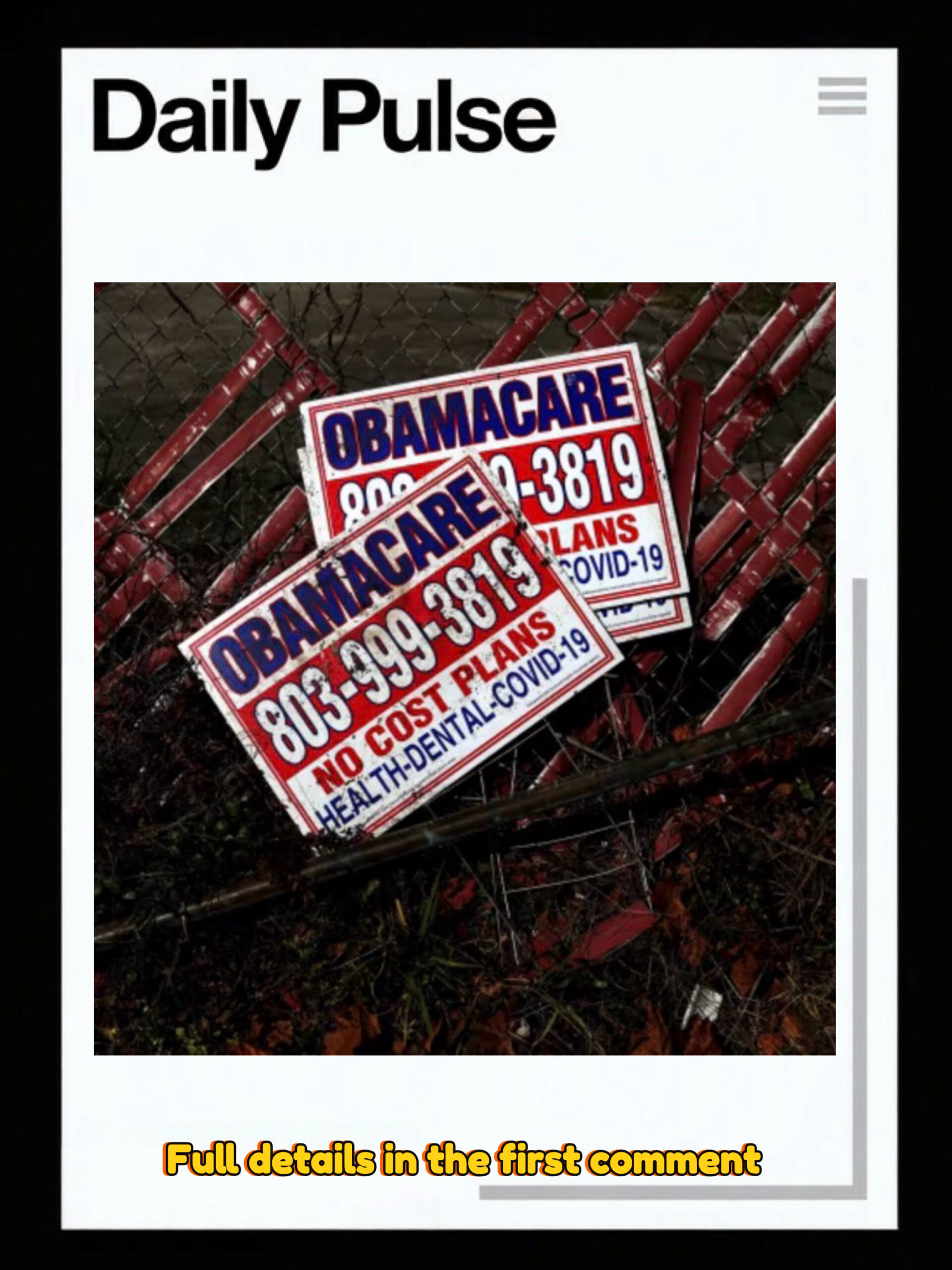 Most Republicans Reject It, But Millions of Them Can’t Live Without It – What’s Happening With Obamacare?