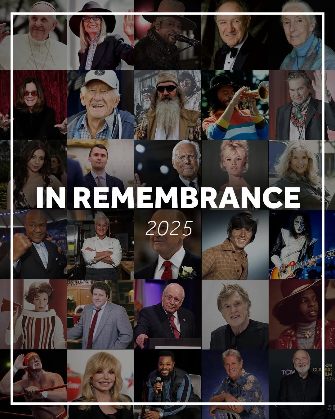 From Legendary Entertainers to Memorable Leaders: Remembering the Famous Americans We Lost in 2025