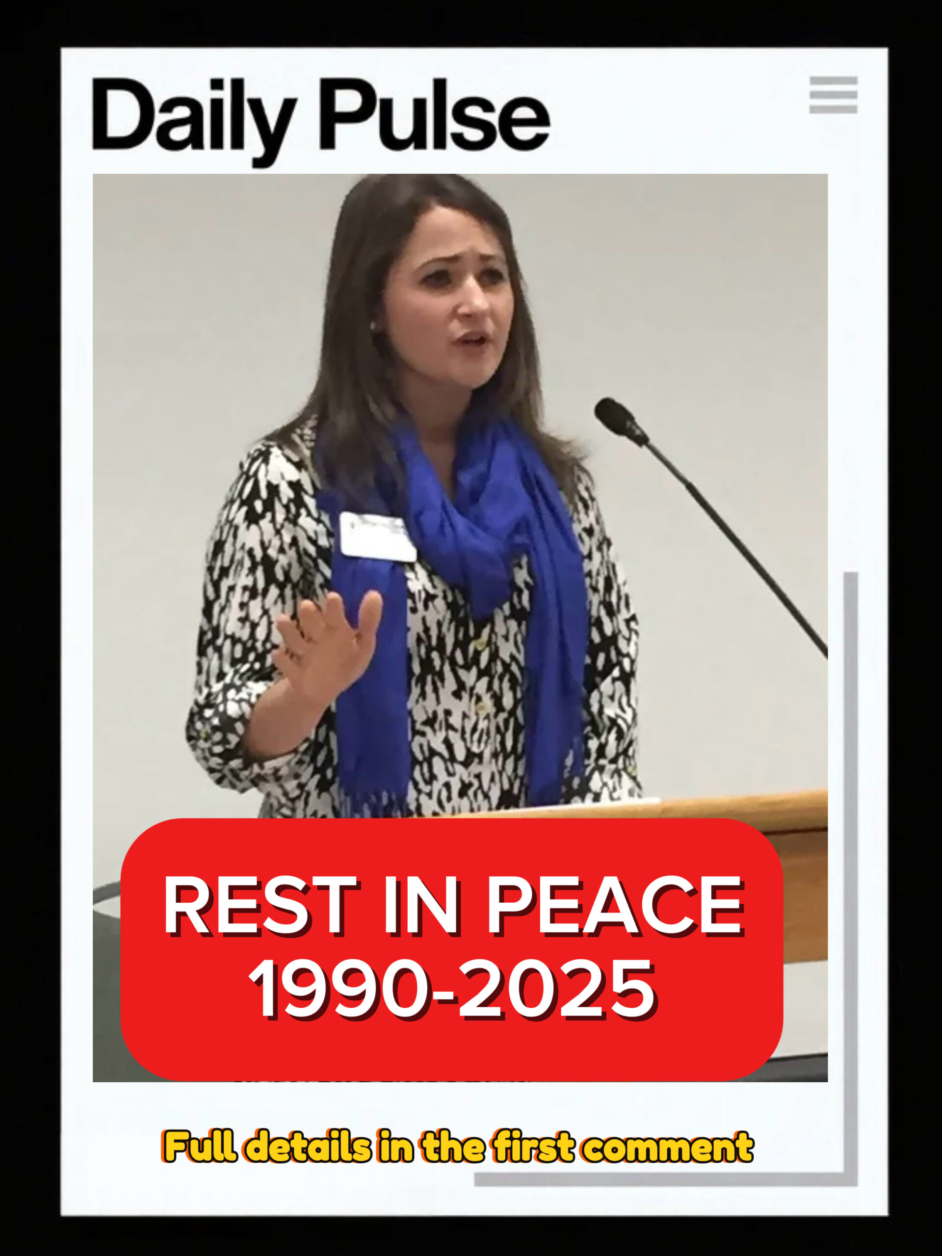 With heavy hearts, American politics loses one of its key figures