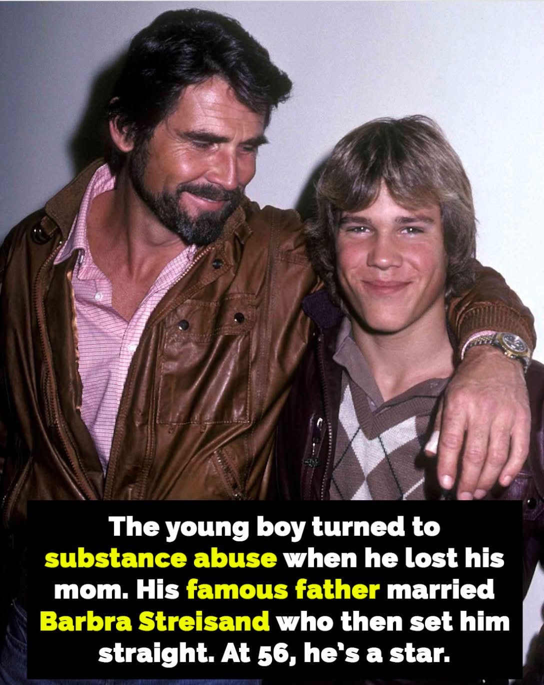 Can you name this famous father and son?