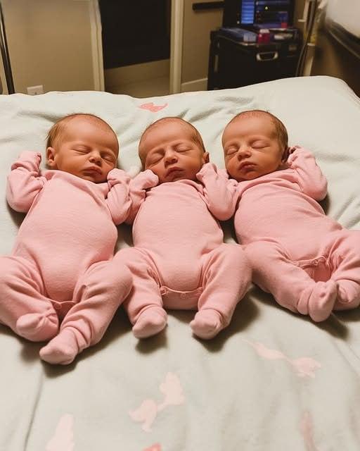 My husband came to take me and our newborn triplets home, but he told me to leave them at the hospital