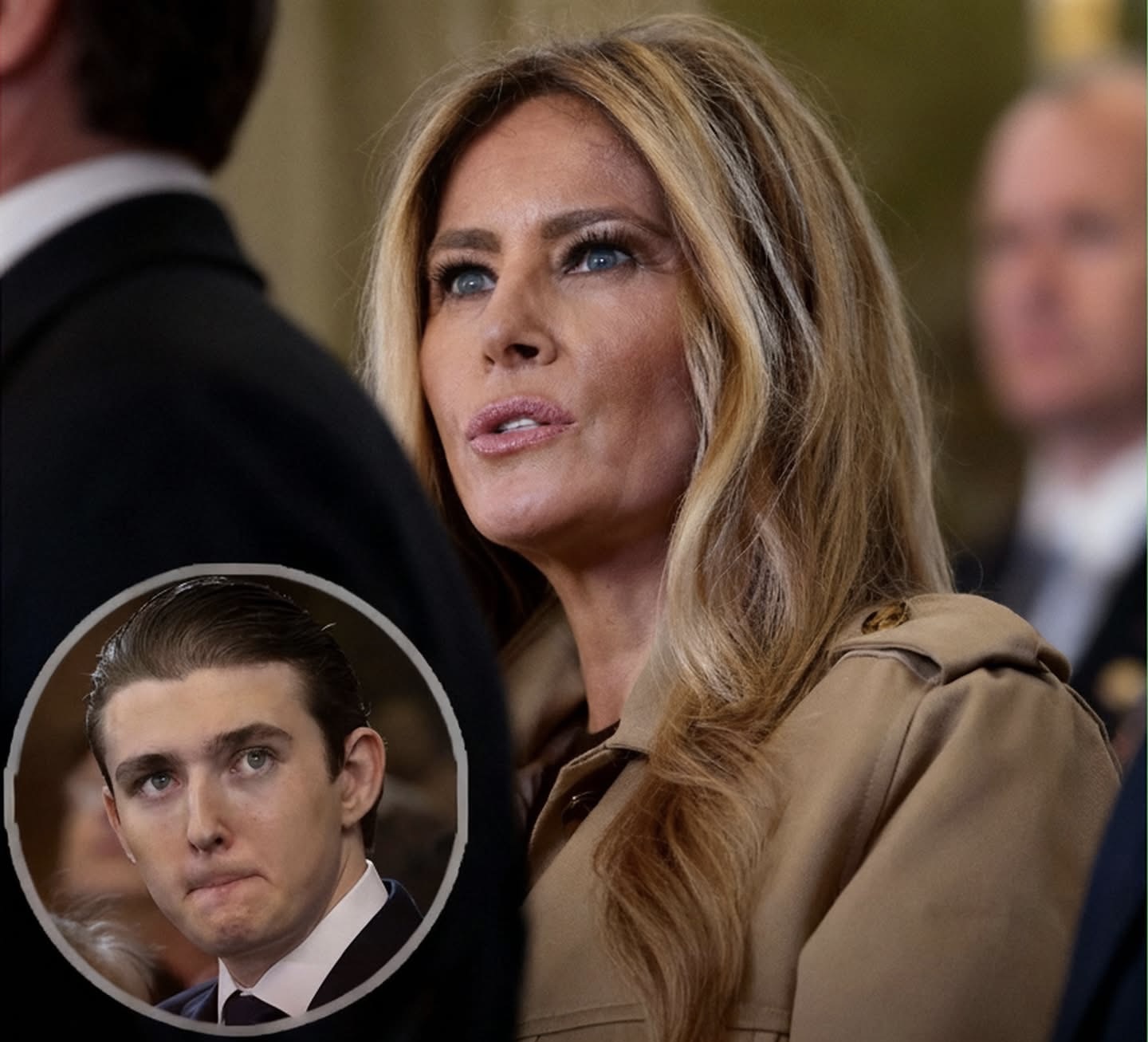 Melania Trump Addresses Public Discussion Involving Her Son Barron