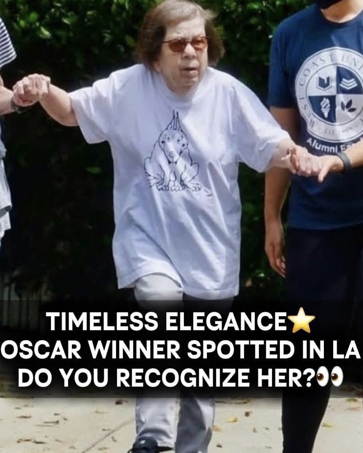 Legendary 80-Year-Old Oscar Winner Spotted on a Rare LA Outing!: Who Is She?