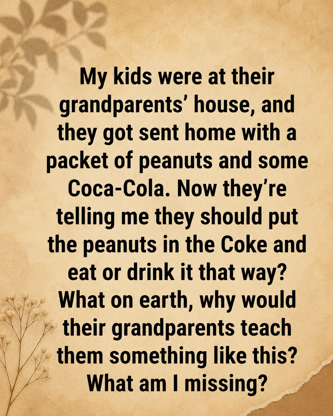 The Glass Bottle Secret, Why Thousands Of People Are Putting Peanuts In Their Coke And The Chillingly Practical Reason Behind This 100-Year-Old Southern Tradition