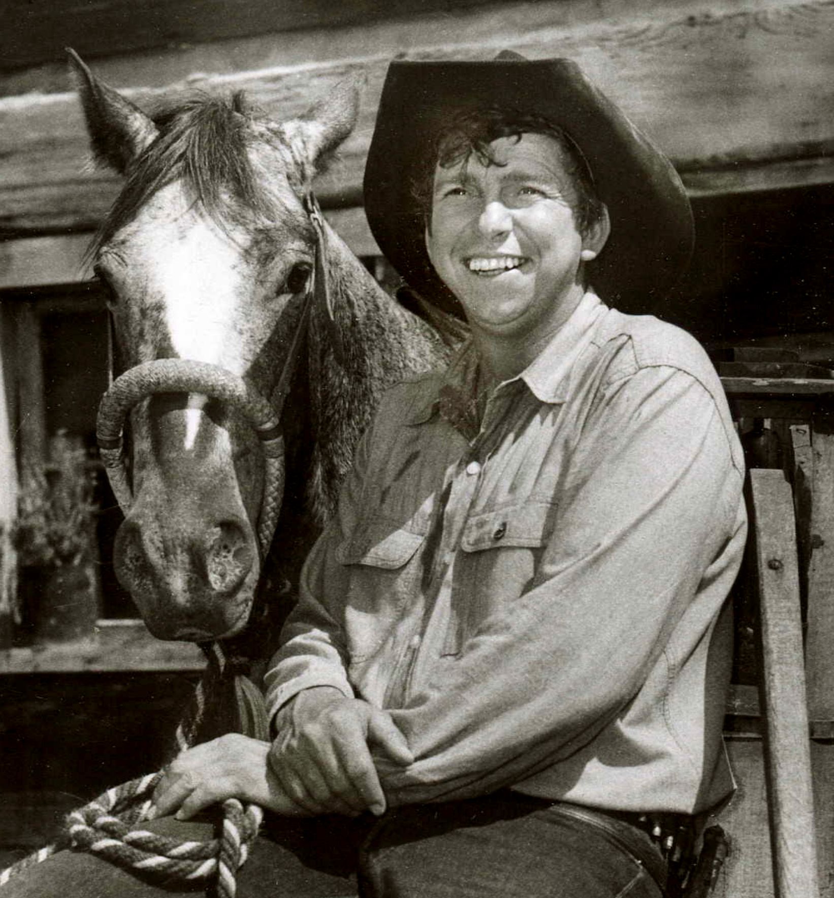 From a young age, he worked with horses and cattle.